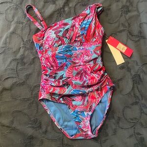 Lilly Pulitzer Blaine One Piece Swimsuit New Size 0